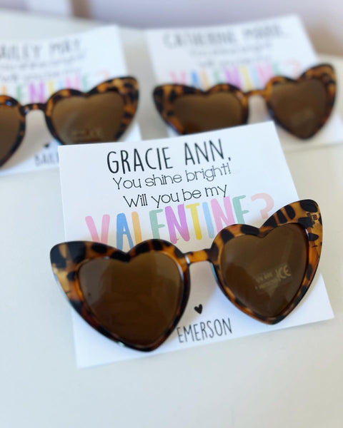 Valentine's day kids heart sunglasses! – Love Leigh Gift