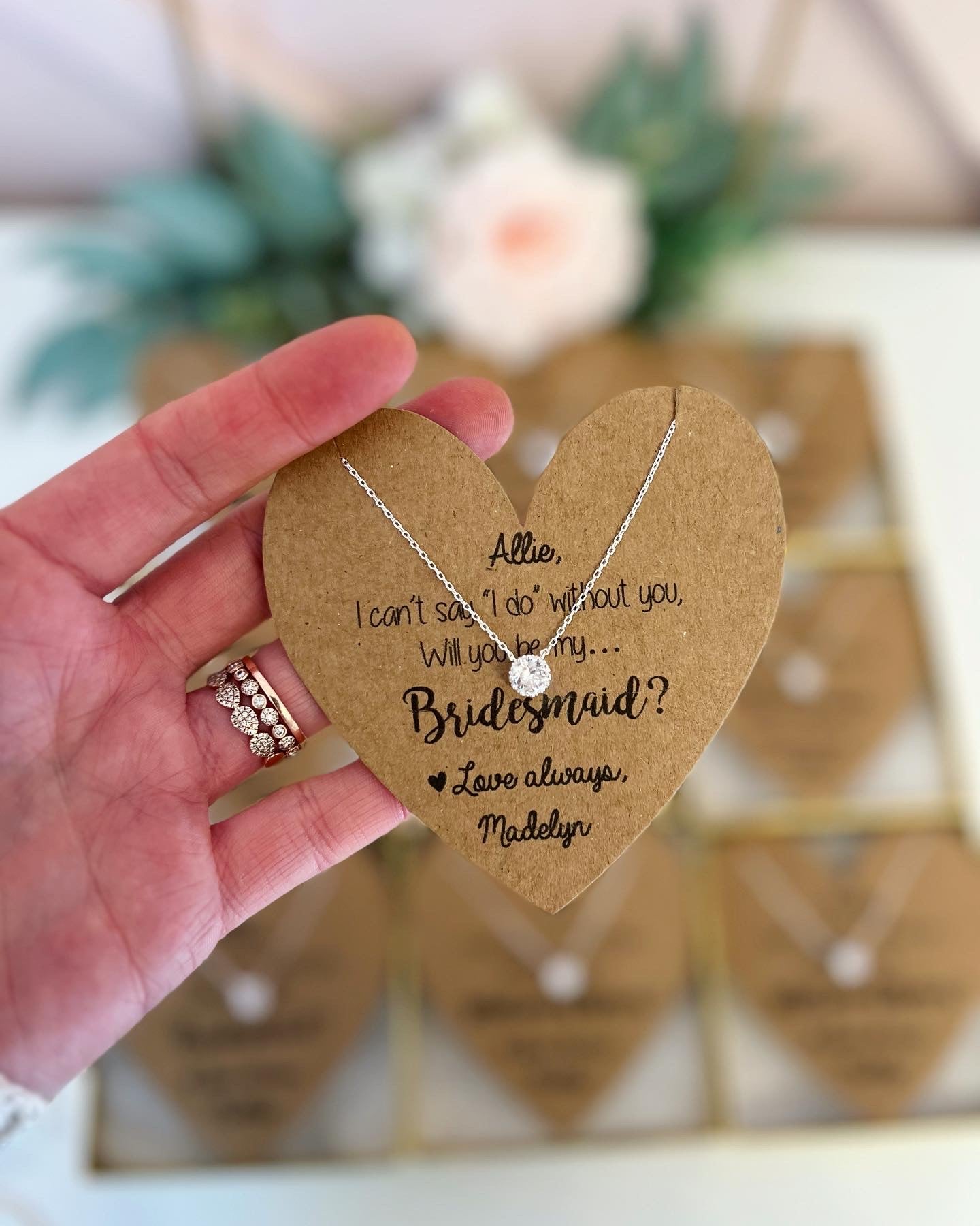 Can't Say "I Do" Without You! Dainty Necklaces