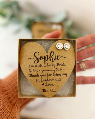 Junior Bridesmaid Earrings