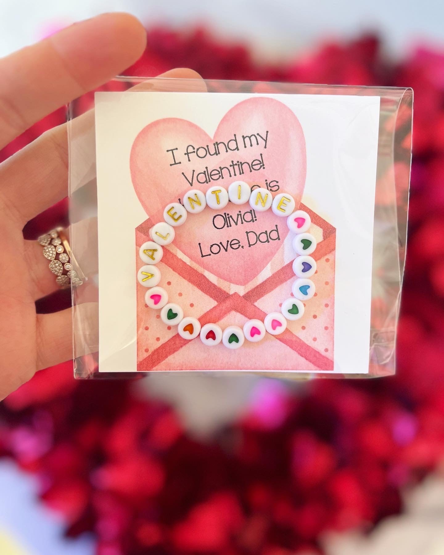 I Found My Valentine! Bracelet & Card