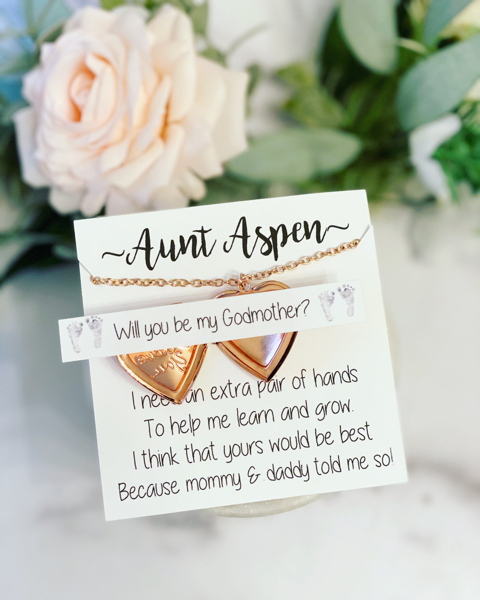 Godmother locket Clearance