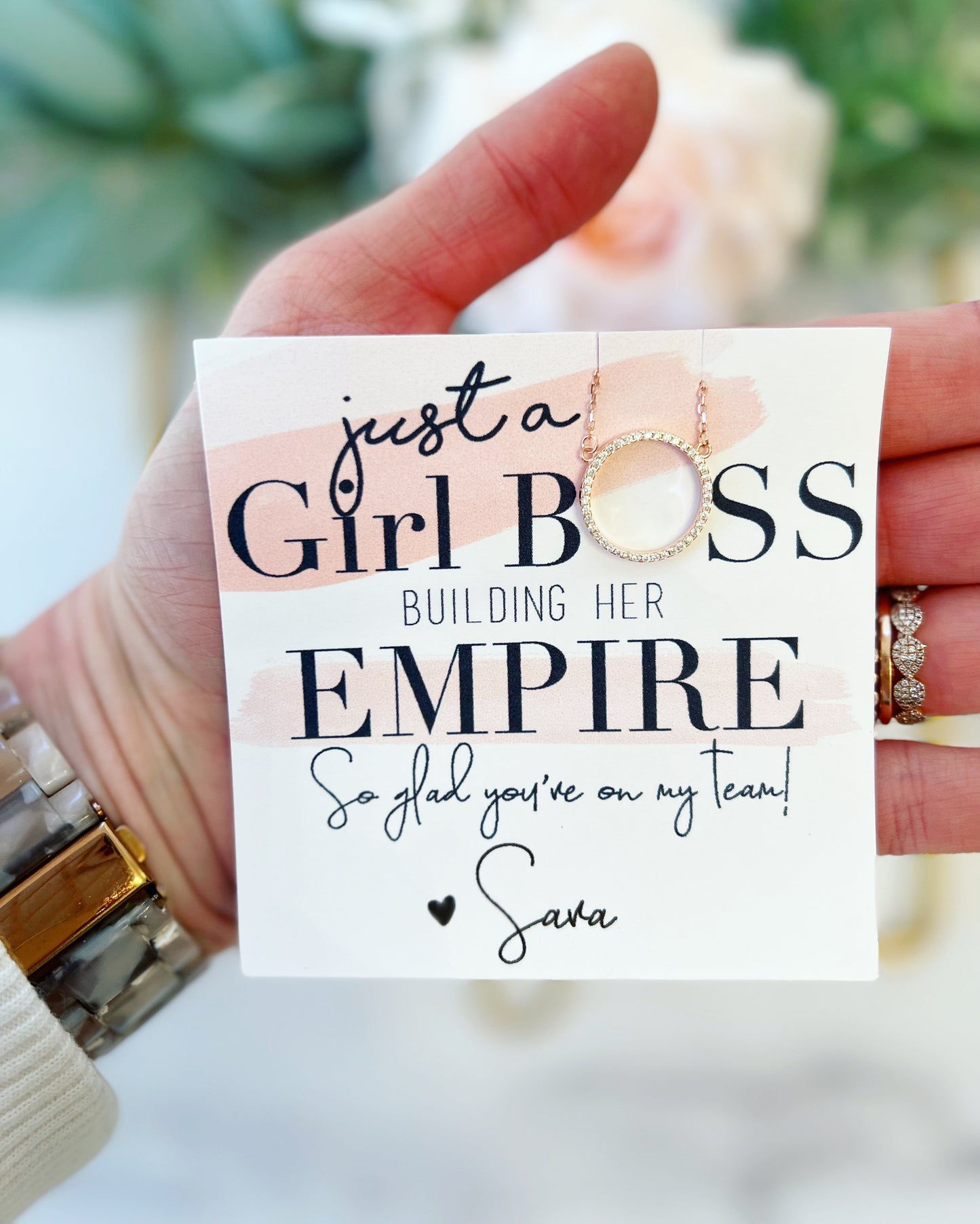 Girl Boss Empire Necklace