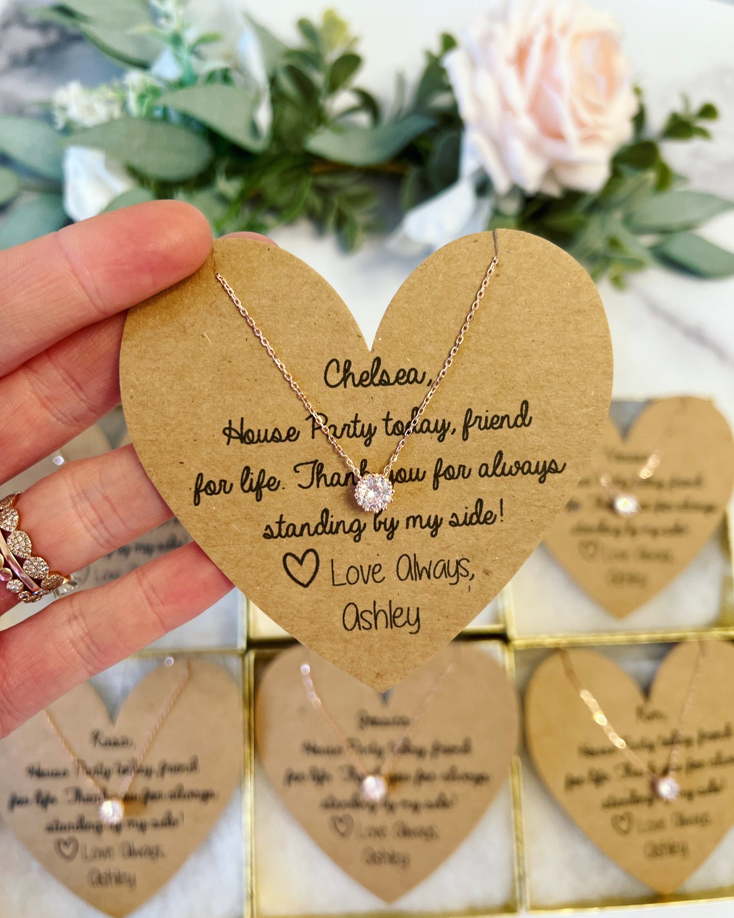 House Party Bridesmaid Necklace