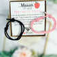 Magnetic Charm! First Day of School! Mommy and Son Adjustable Bracelets