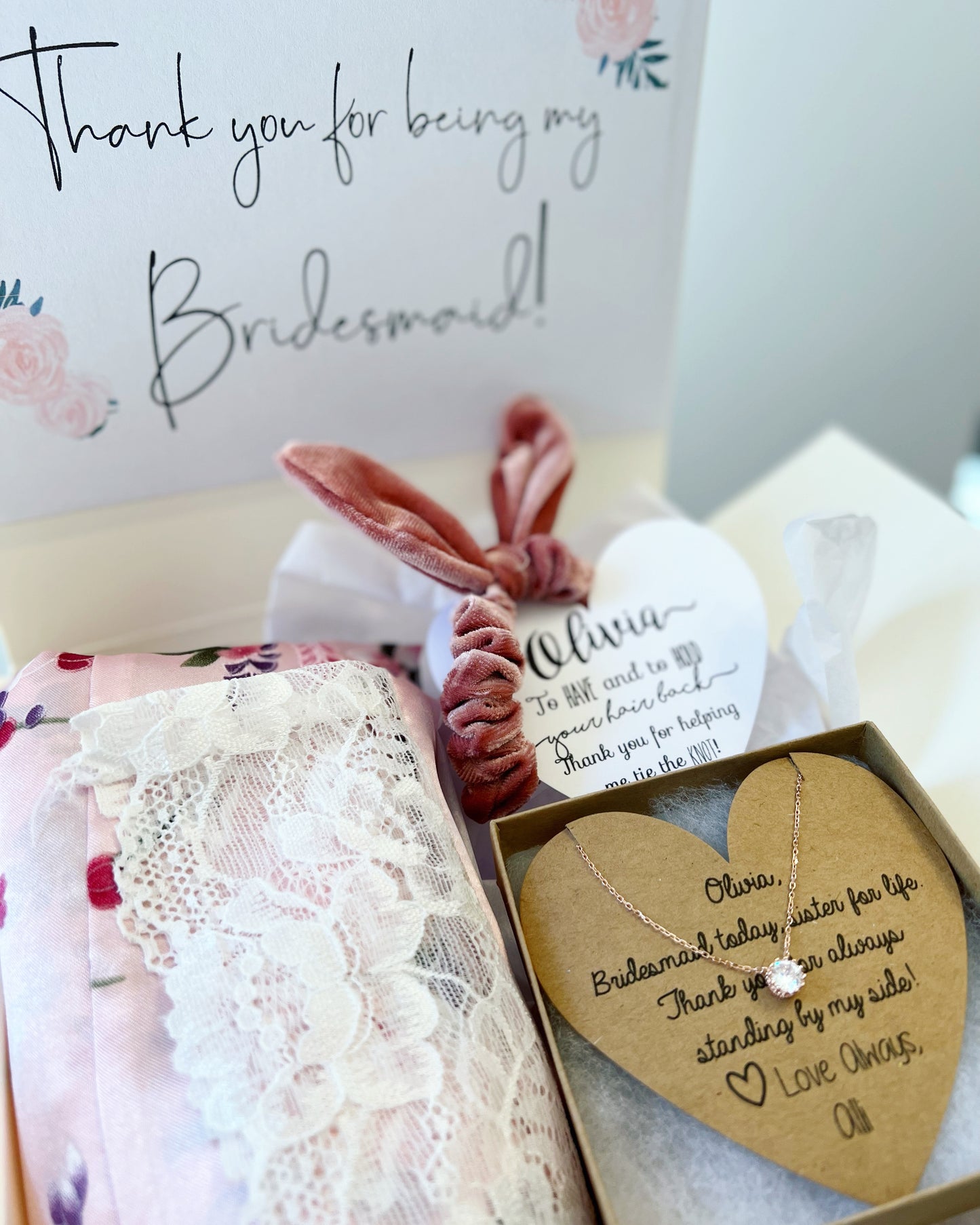 Bridesmaid Box Thank You Gift! Large box