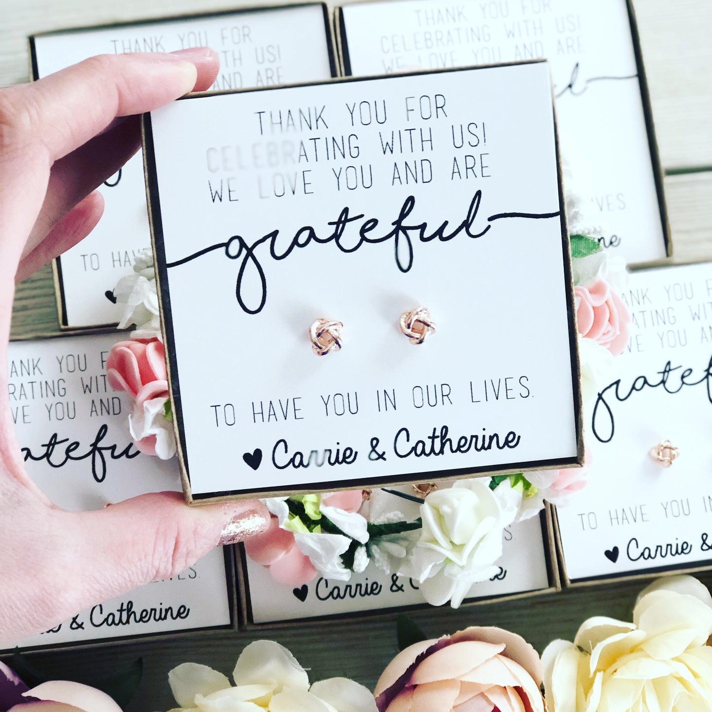 Grateful For You! Wedding Thank You Gift