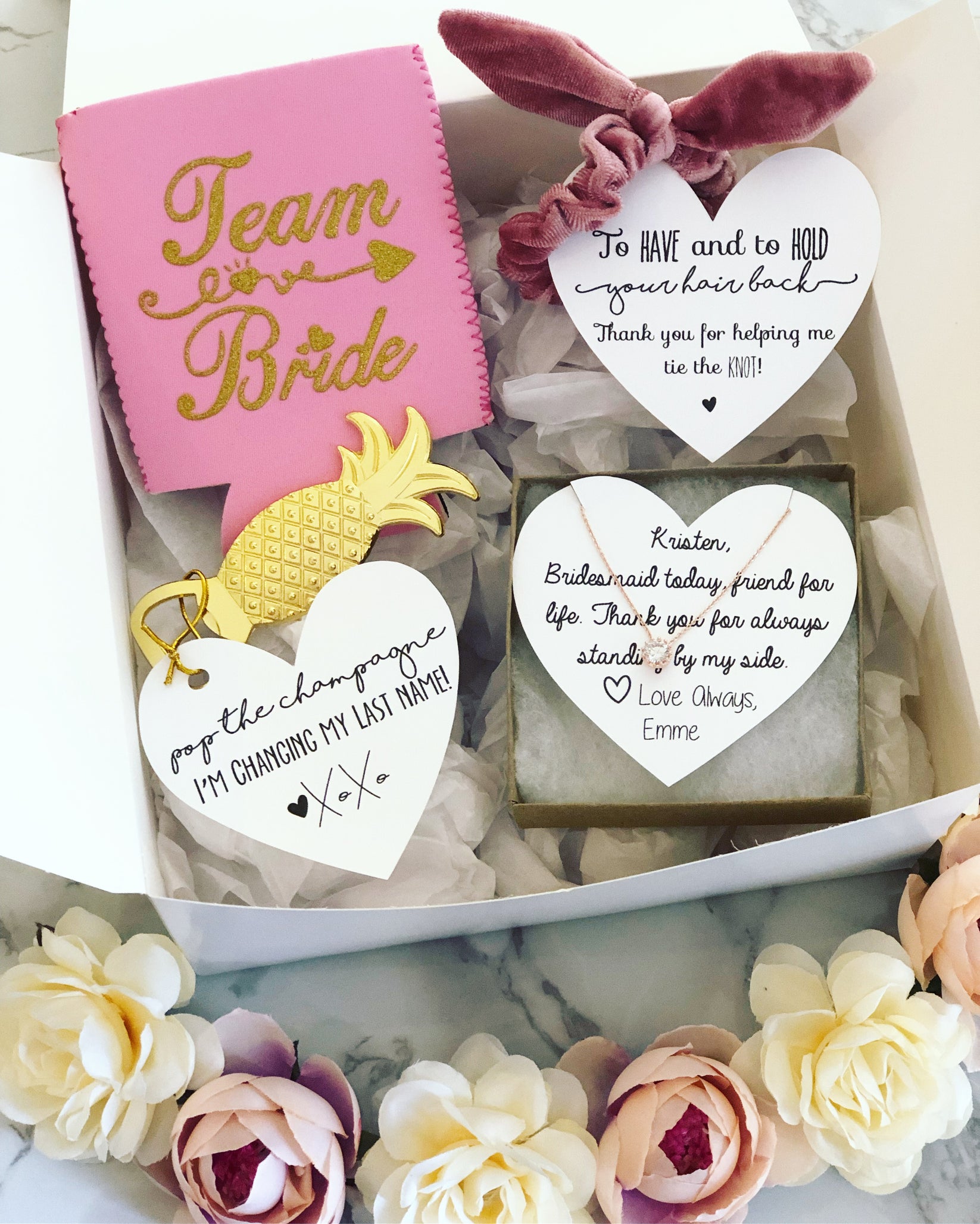 Bridesmaid Thank You Box Love Leigh Gift Co.