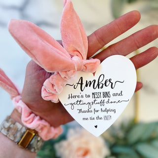 Hair Tie Thank You Gift