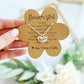 Engraved Flower Girl Necklace