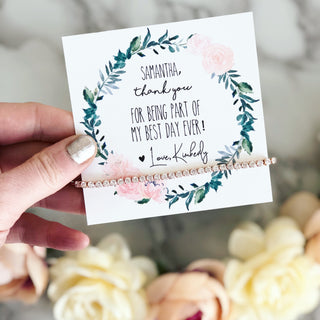 My Best Day Cubic Zircon Bracelet