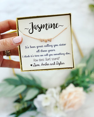 I'm Pregnant! Heart Necklace