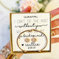 Bridesmaid Knot Bangle & CZ Earrings