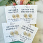 Pearl Cluster Earring Bridal Party Gift