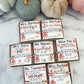 Apple Teacher Bracelet Gift! Fall Card