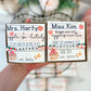 Apple Teacher Bracelet Gift! Fall Card