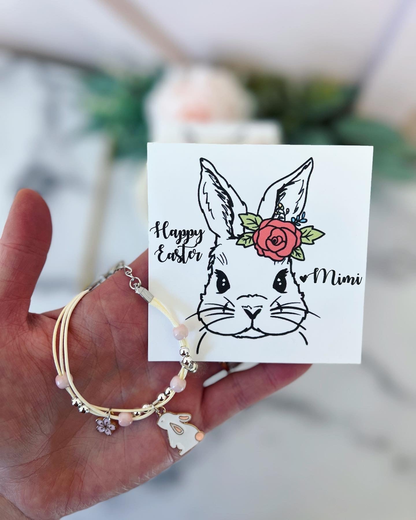 Bunny deals bracelet charm