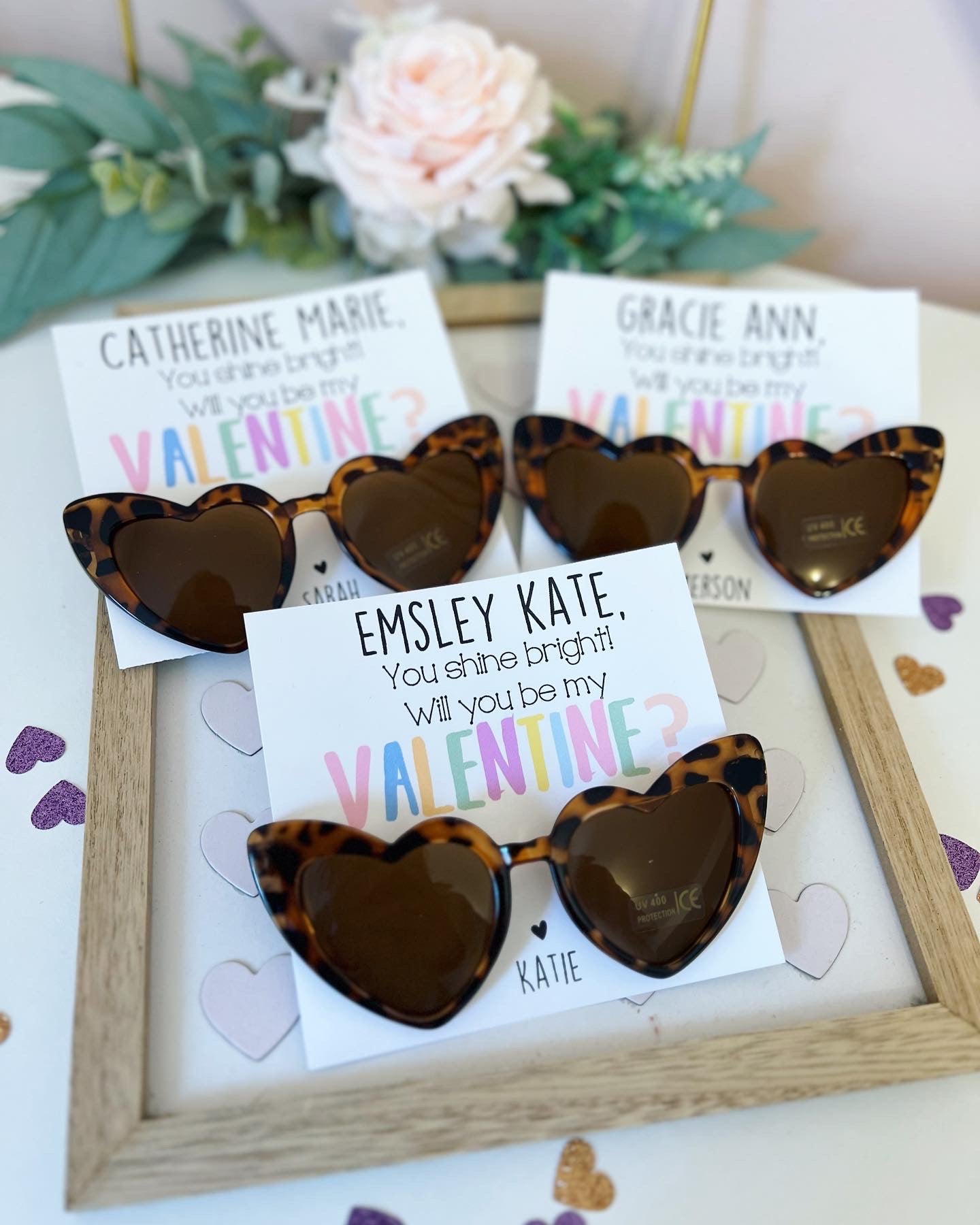 Tortoise best sale heart sunglasses