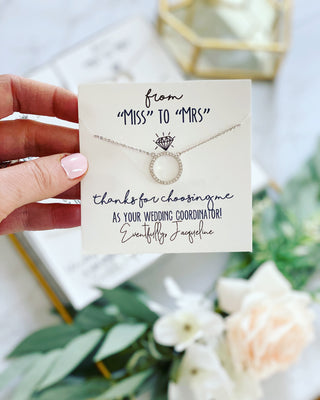 Wedding Coordinator gift!