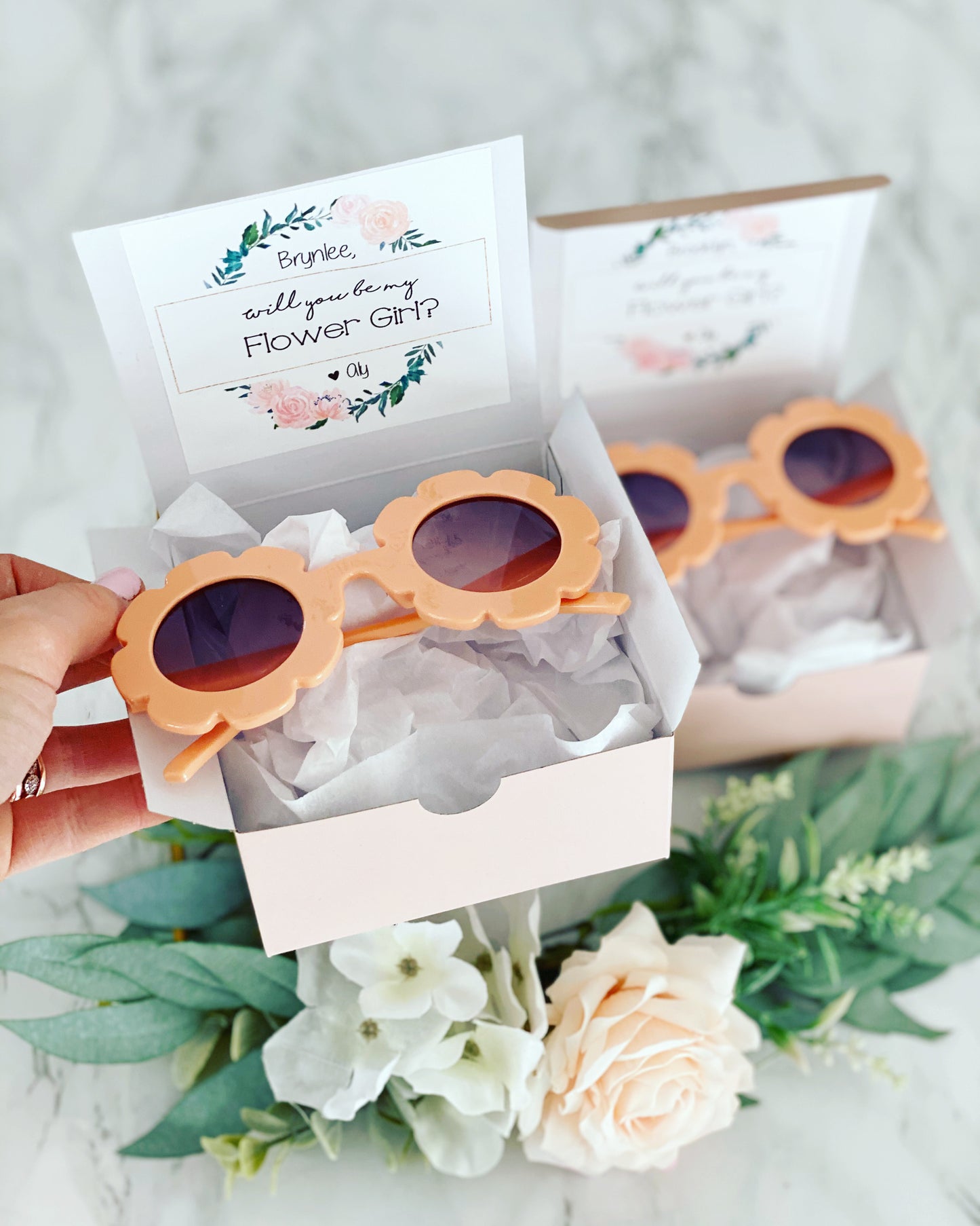 Flower Girl Flower Sunglasses