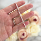 Bonus Daughter Cubic Zircon Necklace & Matching Bracelet Set