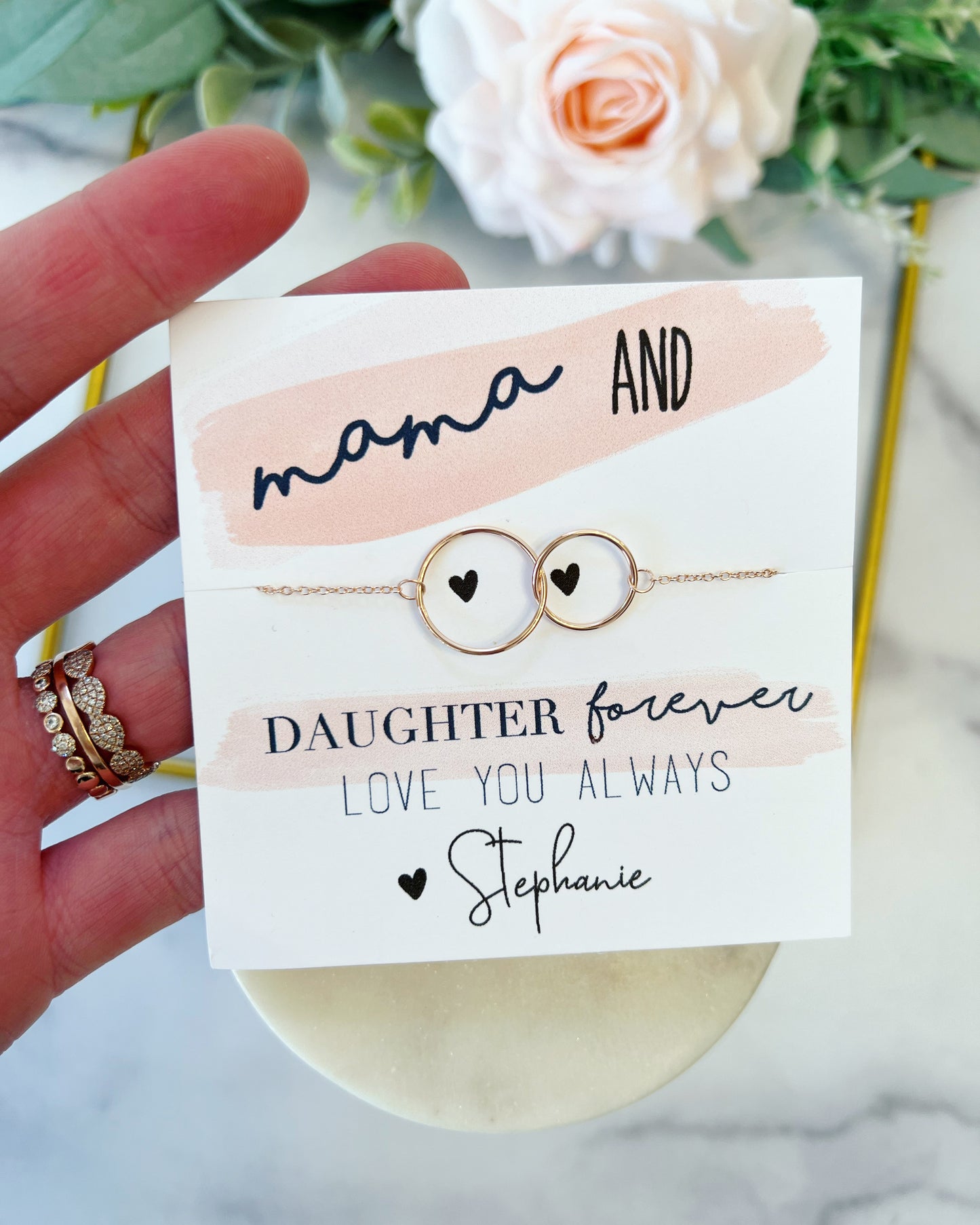 Mama & Daughter Necklace