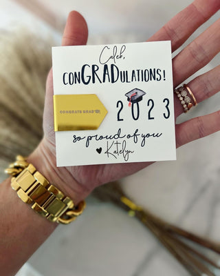 Cash Clip Graduation Gift Congratulations