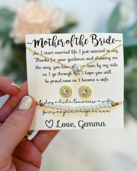 Mother of the Bride Gift Set