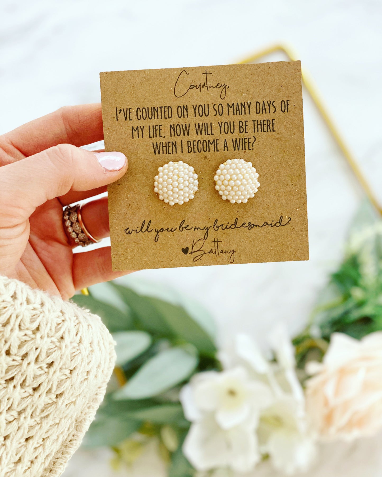 Bridesmaid Earrings for Her