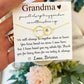 Grandma Wedding Gift Necklace