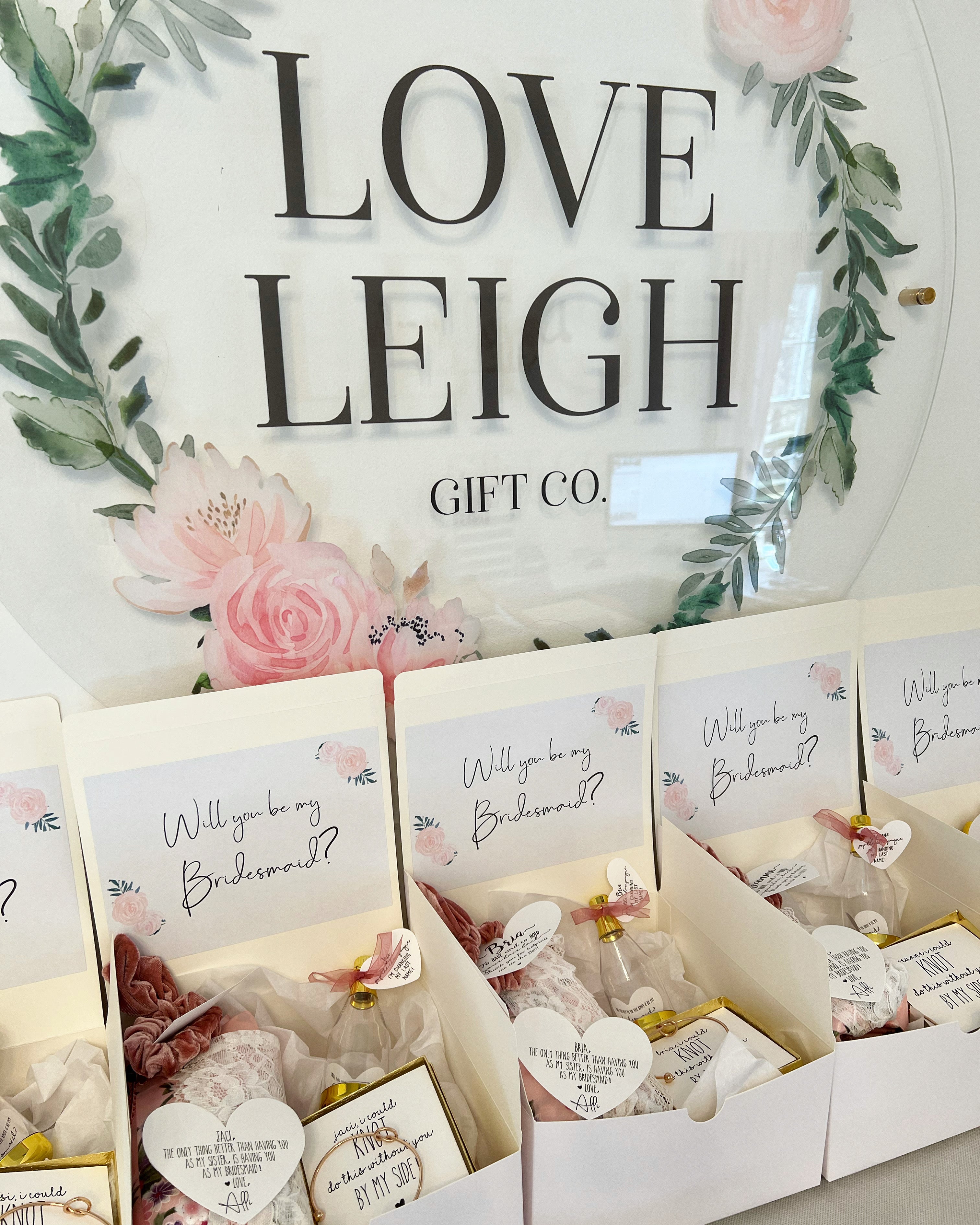 Blush Bridesmaid Proposal Gift Box | Marsala Matron of Honor Spa Set – The  Gift Gala Shop Candle Co.