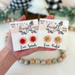 Festive Bow Earrings Holiday Gift