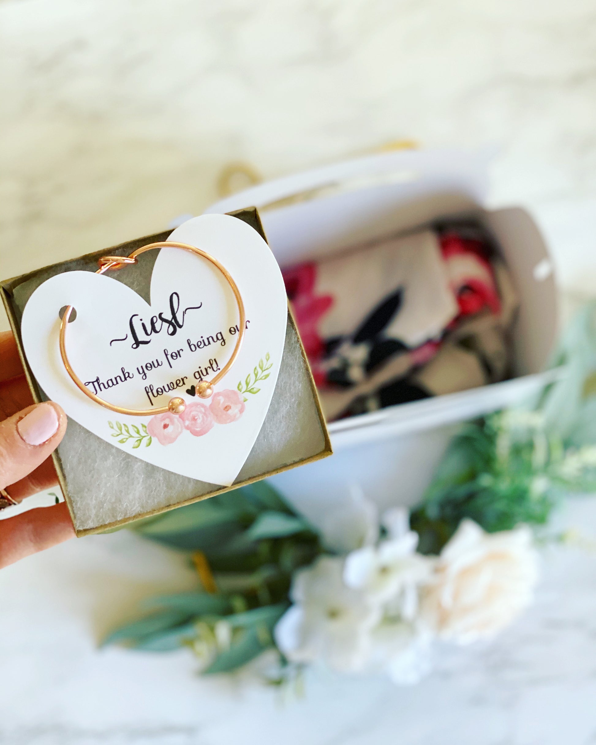 Flower Girl Box! Glasses, Purse, Clip & Bracelet – Love Leigh Gift Co.