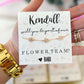 Flower Girl Flower Team dainty flower bracelet