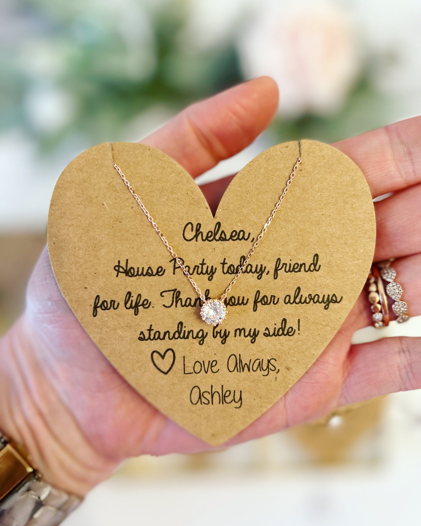 House Party Bridesmaid Necklace