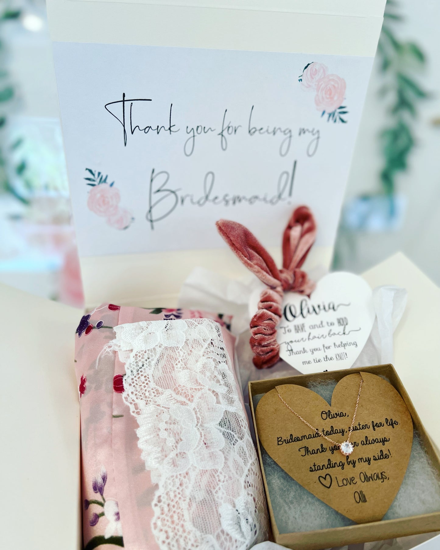 Bridesmaid Box Thank You Gift! Large box