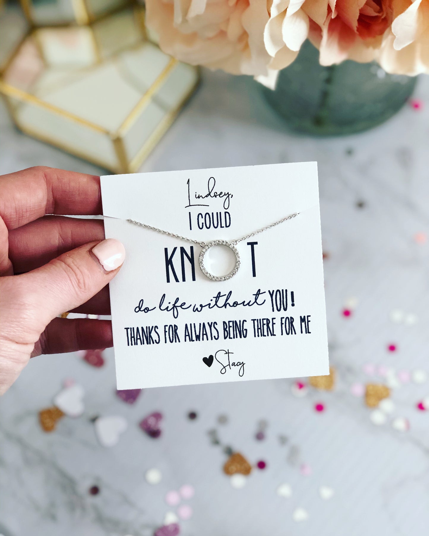 Could KNOT Do Life Without You Necklace