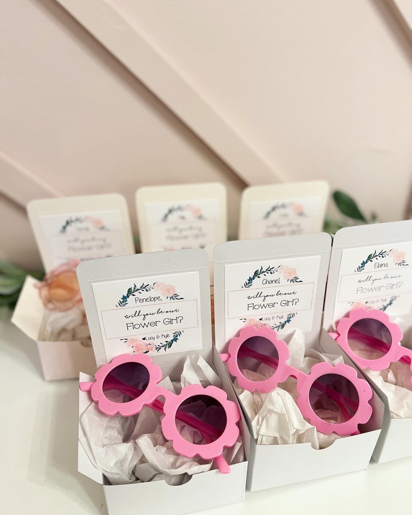 Flower Girl Box! Glasses, Purse, Clip & Bracelet – Love Leigh Gift Co.