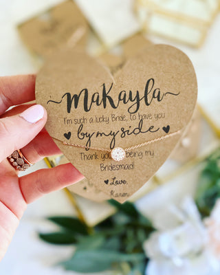 By My Side! Dainty CZ Necklace