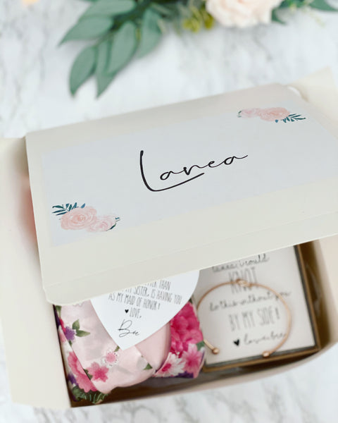 Will you be my Bridesmaid Proposal Box with Robe! – Love Leigh Gift Co.