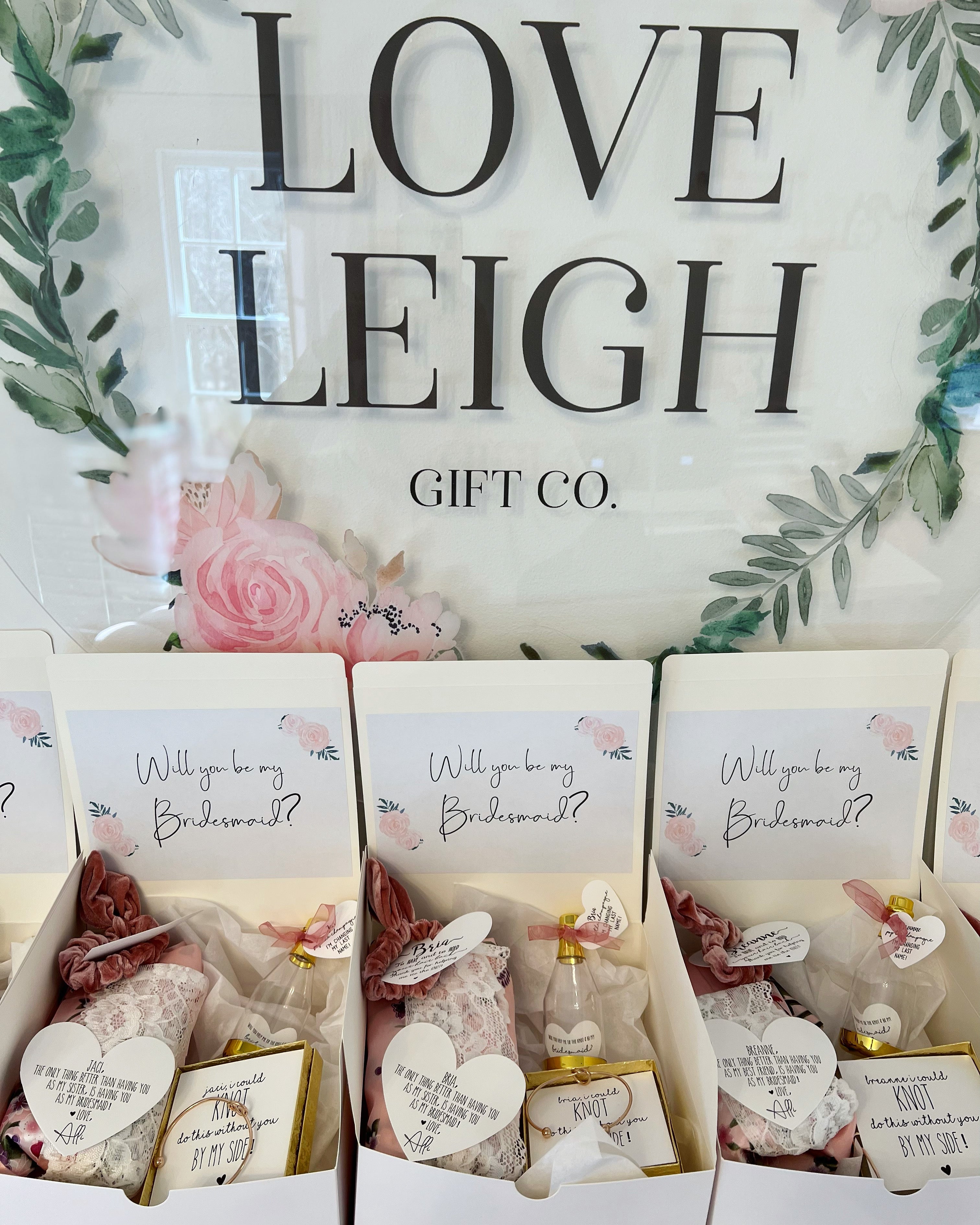 BRIDESMAID Gift Boxes by BOXFOX | Minted