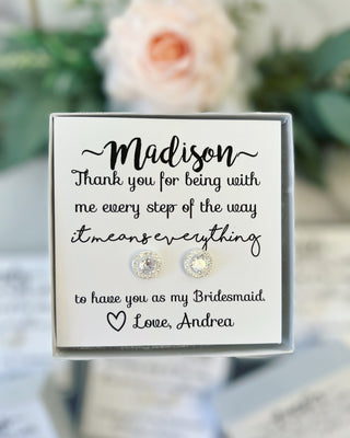 Bridesmaid Gift Earrings