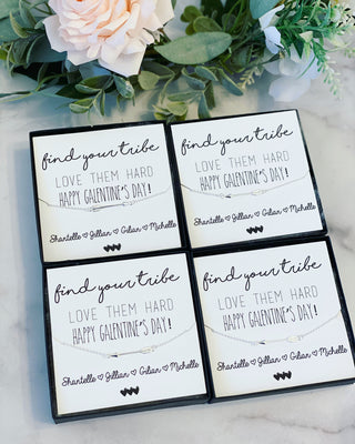 Galentine's Day Arrow Necklace Gift