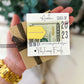 Graduation Gift Laser Engraved Cash Clip Card, Box & Ribbon