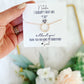 Thank You for Helping Me Say "I do"! Circle Pendant Necklace
