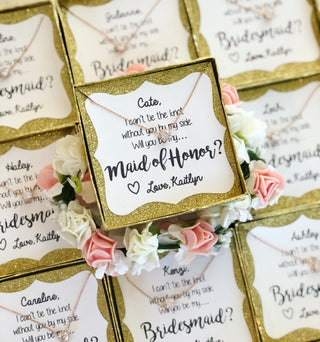 Bridesmaid Gift! Cubic Zircon Necklace