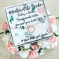 Mother of the Bride OR Groom Floral Card & Necklace