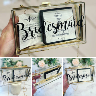 Acrylic Personalized Purse & Necklace