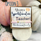 Halloween & Fall Teacher Gift! Love Bracelet