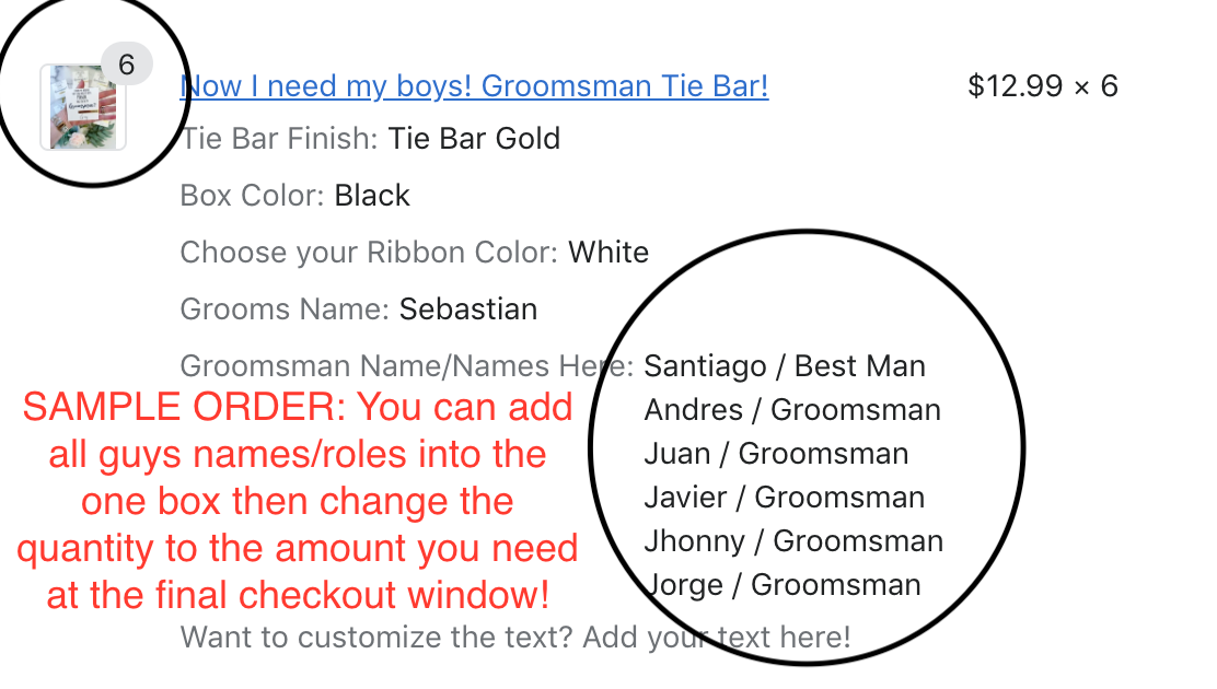 Now I Need My Boys! Groomsman Tie Bar