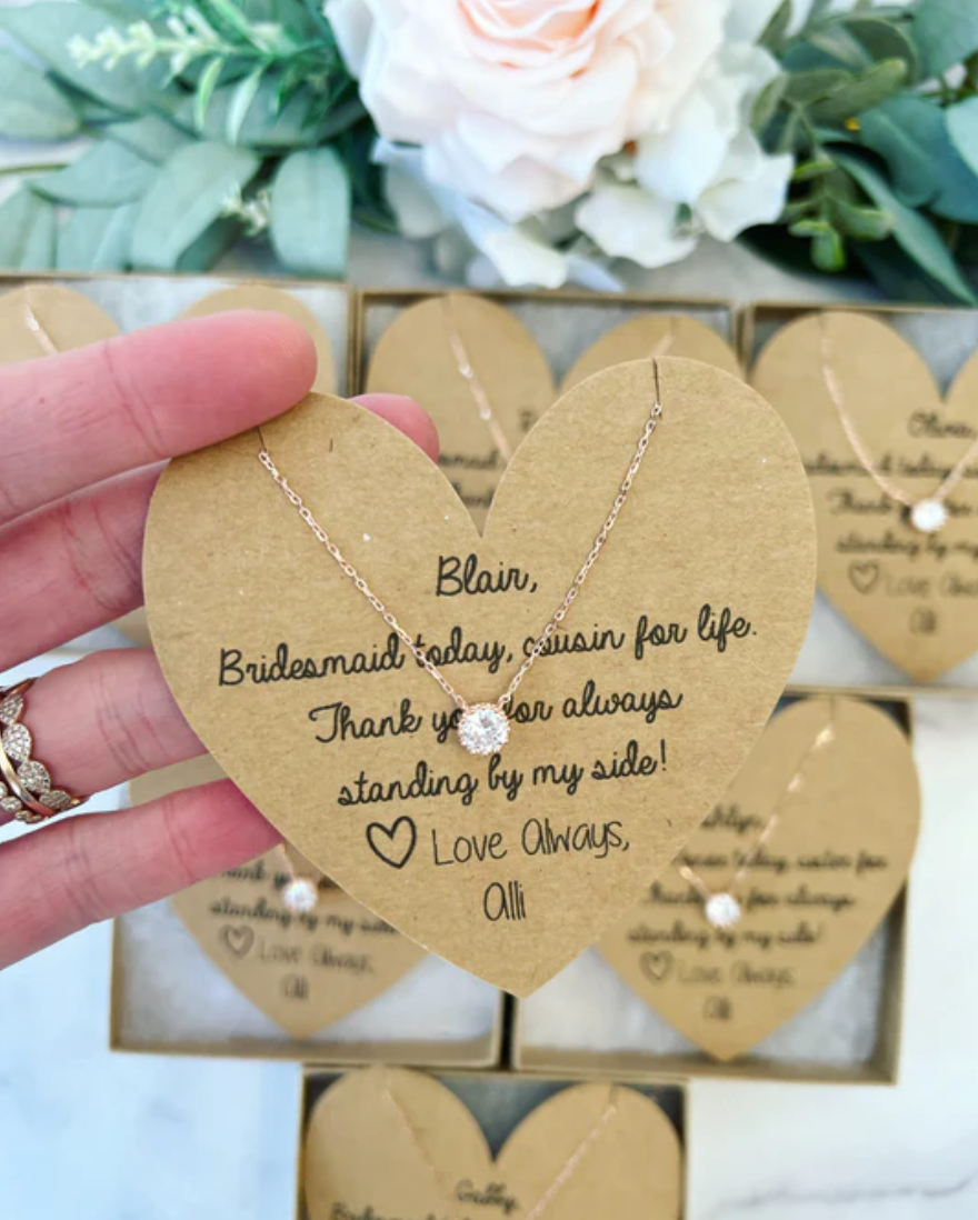 Bridesmaid Today, Friend for Life Bridesmaid Necklace